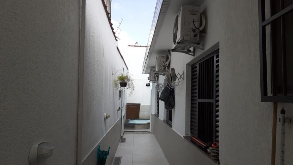 Casa térrea, Vila Melo, São Vicente - SP