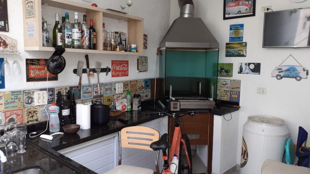 Casa térrea, Vila Melo, São Vicente - SP