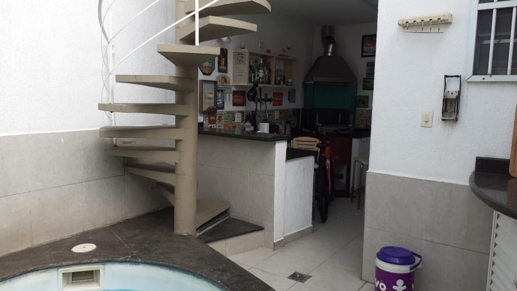 Casa térrea, Vila Melo, São Vicente - SP